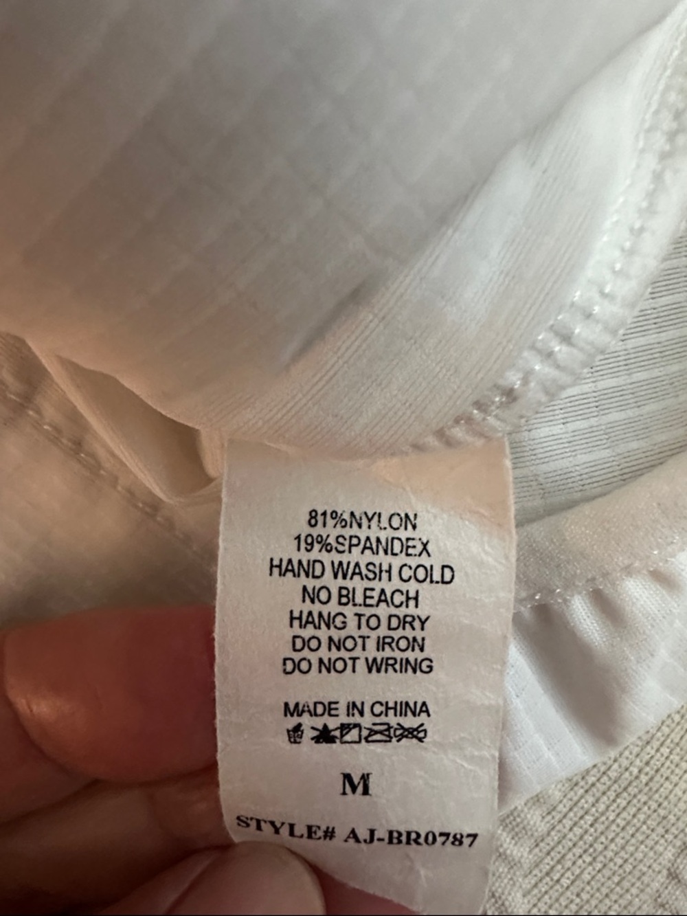 Lightweight White Hooded Windbreaker Jacket - Picture 12 of 12